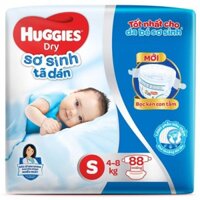 Tã dán sơ sinh Huggies S88 (4-8kg)