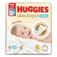 Tã dán sơ sinh Huggies Skin Perfect size S (4-8kg)