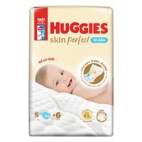 Tã dán sơ sinh Huggies Skin Perfect (S, 4-8kg, 54 miếng)