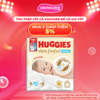 Tã dán sơ sinh Huggies Skin Perfect (S, 4-8kg, 80 miếng)