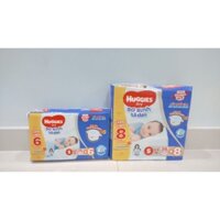 Tã dán sơ sinh Huggies sz S 4-8kg ( S56+6 và S88+8)