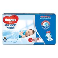 Tã dãn sơ sinh Huggies sz s56 miếng 4-8kg