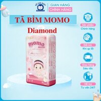 Tã dán, Tã quần, Bỉm MOMO DIAMOND hổ con baby tả organic cao cấp chính hãng size S64/ M60/L54/XL50/XXL48/XXXL46