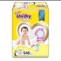 Tã dán Unidry mẫu mới size S48 miếng dùng cho trẻ từ 3_7kg