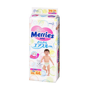 Tã dán Merries size XL44 miếng (trẻ từ 12 - 20kg)