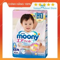 Tã Dán/Quần MOONY NHẬP KHẨU Newborn90, S84,L54, M64, M58, L44, Xl38, XL 44, XXL 26