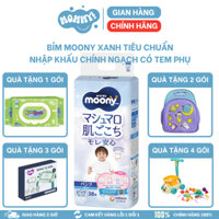 TÃ DÁN/QUẦN MOONY XANH TIÊU CHUẨN NHẬT ĐỦ SIZE NB90/ S84/ M64/ L52/ XL44/ M58/ L44/ XL38/ XXL26