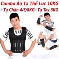 Tạ đeo chân áo tạ thể lực cao cấp phiên bản 4KG/5KG/6KG/8KG/10KG,phiên bản tạ chân tối thượng cho chạy bộ, gym, TDTT