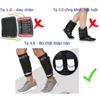 Tạ đeo chân cao cấp 5kg phiên bản 5.0 - Thế hệ tạ đeo chân mới nhất, ưu việt nhất, bền bỉ nhất, bảo hành 2 năm
