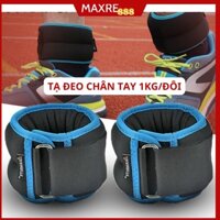 Tạ Đeo Chân Tay Hỗ Trợ Tập Gym Chạy Bộ Thể Thao Chất Liệu Bị Sắt Bền Loại 1kg (0.5kg/tạ)