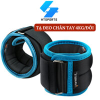 Tạ Đeo Tay Chân HT Sports Phiên Bản Bi Sắt Siêu Êm Thiết Kế Gọn Dễ Tập Thể Dục Thể Thao Size 4kg/đôi (2kg/tạ)