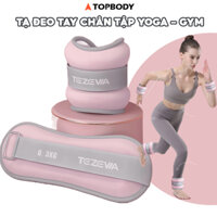 Tạ Đeo Tay, Chân Tezewa , Chất Liệu Bột Sắt Mịn , Đa Dạng Trọng Lượng, Hỗ Trợ Tập Thể Lực, Gym, Yoga Tại Nhà