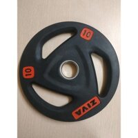 Tạ Đĩa Bọc Cao Su Ziva 10kg Chính Hãng