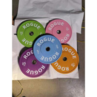 Tạ đĩa cao su deadlift Rogue 15kg (1 cặp)