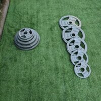 Tạ đĩa Gang bọc cao su FED-KB-15 phi 50- Loại 15kg 1 cái - Đĩa Tạ 15kg 50mm