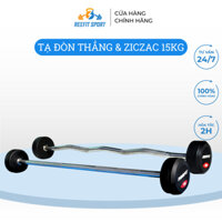 Tạ Đòn Thanh Thẳng & Ziczac Reefit 15kg