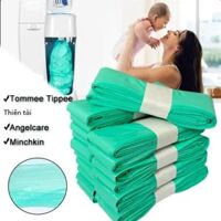 Tã Đuôi Nạp Lại Túi Angelcare Sangenic Tommee Tippee Genie Munchkin 1/5/10 Chiếc Xoắn Bấm Xanh Đậm
