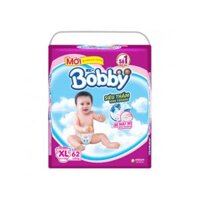 Tã giấy Bobby size XL 62 miếng
