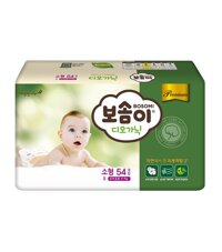 Tã giấy cao cấp Hàn Quốc Bosomi Organic (size S - dành cho bé từ 4-7kg)