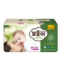 Tã giấy cao cấp Hàn Quốc Bosomi Organic (size M - dành cho bé từ 7-11kg)