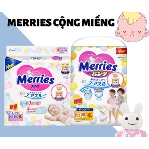 Tã giấy Merries S90 (S-90) - 90 miếng