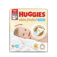 Tã Huggies Dán Skin Perfect S-80 (4 - 8 Kg)