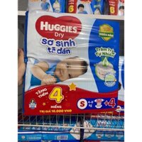 Tã Huggies size S dán 92 miếng