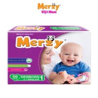 Tã lót cho bé mới sinh Merzy có thể thay bvs mềm mịn có miếng dán phía sau