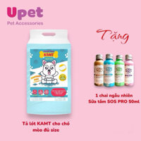 Tã Lót Chuồng/ Miếng lót KAMT Cho Chó Mèo đi vệ sinh - Tã lót siêu thấm hút lót balo,chuồng,sàn nhà,đệm,ổ cho thú cưng