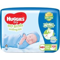 Tã lót Hugies Newborn 1 108 miếng