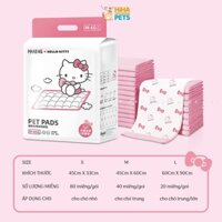 Tã Lót Vệ Sinh Cho Chó Mèo 1 Bịch Kitty, Miếng Tả Lót Chuồng Thấm Hút Tốt Hihapet