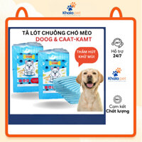 Tã lót xanh KAMT cho chó mèo - tã lót siêu thấm hút