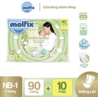 Tã MOLFIX Miếng Lót NB1 90