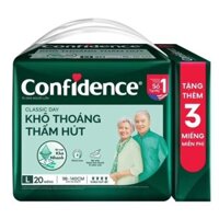 Tã người già Confidence siêu thoáng khí siêu thấm hút Nữ Nam Cho Bé