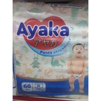 Tã quần Ayaka size M60 miếng cho bé 7 đến 12kg