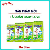 Tã Quần Baby Love M50/L50/XL48/XXL48- có ship hỏa tốc HCM