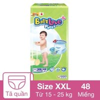 Tã quần BabyLove size XXL 48 miếng (15 - 25 kg)