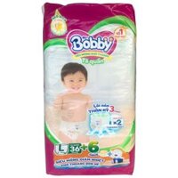 Tã quần Bobby 36 miếng size L 9-12kg