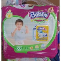 Tã quần Bobby gạo non XXXL22+4/XXXL22