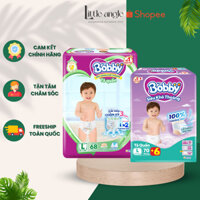 TÃ QUẦN BOBBY GÓI SIÊU ĐẠI (Ultra Jumbo) M74/L68/XL62/XXL56/XXXL24 Mẫu mới Đệm thấm mồ hôi lưng [Tặng 8 Miếng]