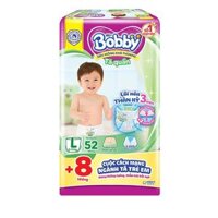 Tã quần Bobby L52 T3 – Siêu Thị Bách Hóa Tổng Hợp