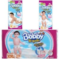 Tã quần Bobby  M40, XL32, XXL28 Mới