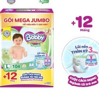 Tã Quần Bobby Siêu Khô Thoáng Bịch Mega Jumbo Hoặc Ultra Siêu Nhiều Miếng M120/L104/XL96/XXL88 Mẫu Gạo Non Mới Nhất 2025