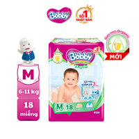 Tã quần Bobby Siêu mỏng – Khô thoáng size M dành cho bé từ 6-11kg