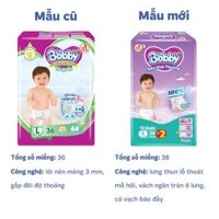 Tã quần Bobby size L 36 + 2 miếng (9 – 14 kg)