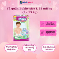 Tã quần Bobby size L 68 miếng (9 - 13 kg)