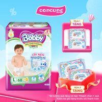 Tã quần Bobby size L, 68 miếng