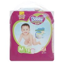 Tã quần Bobby size M 18 miếng (6 - 11kg)