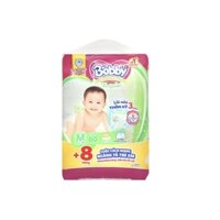 Tã quần Bobby size M 60 cộng 8miếng siêu mỏng khô thoáng