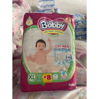 Tã quần Bobby size XL62 miếng 12-17 kg (tặng 8 miếng)